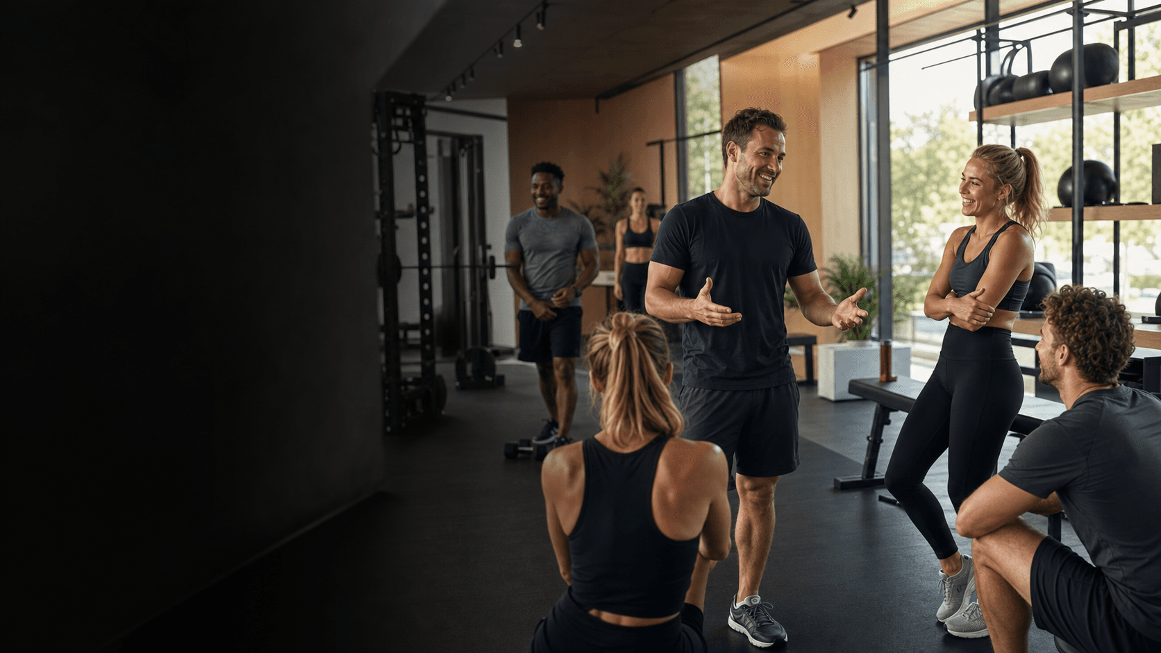 A future CRAYS operator in a community-focused gym